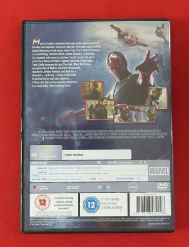 Avengers: Age of Ultron DVD - Picture 2 of 2