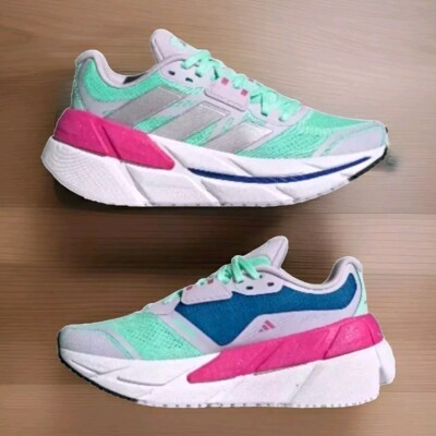 NEW Wmn's (CHOOSE SZ) ADIDAS Adistar CS W.  Running Shoes HP5659 MINT GREEN PINK