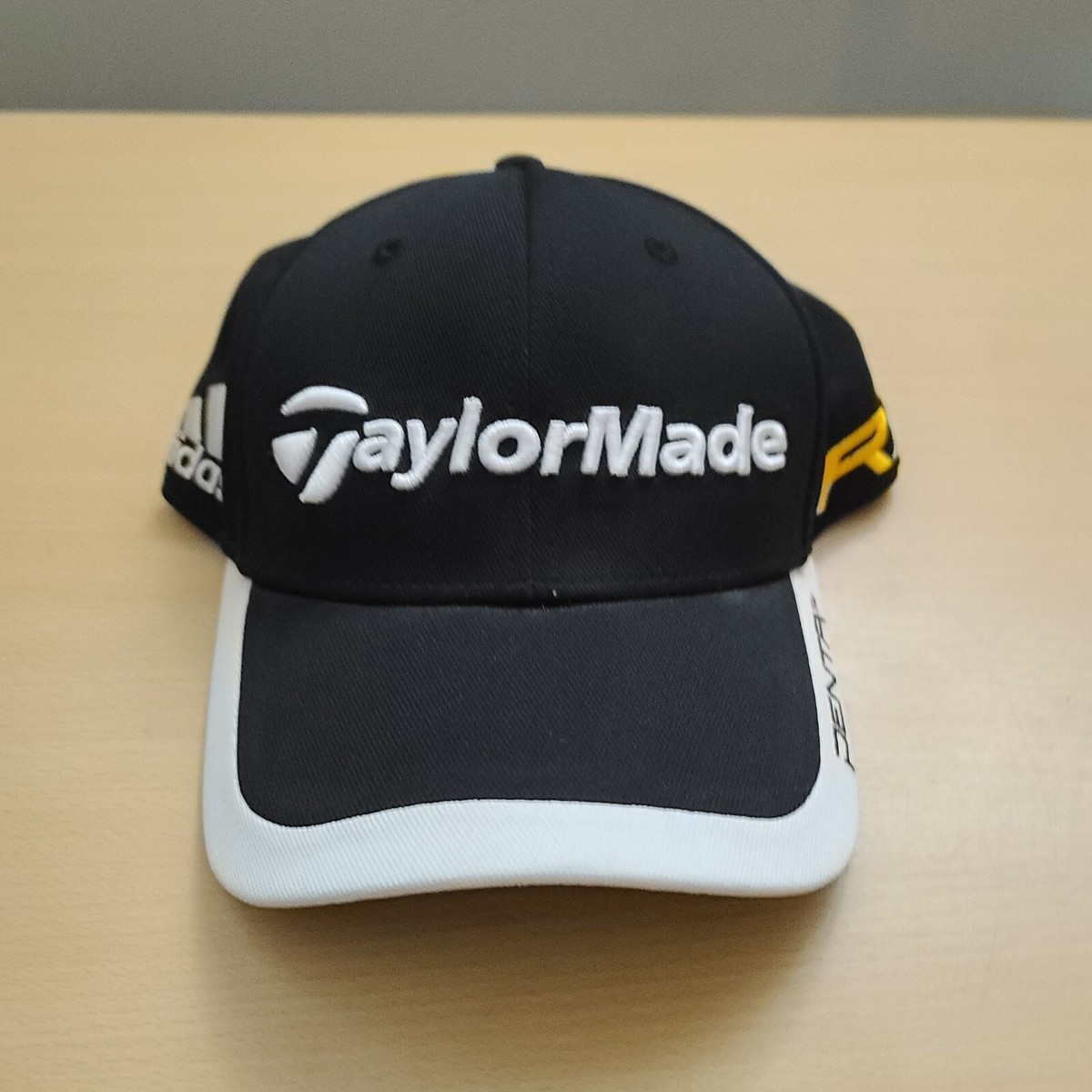TaylorMade R9 Adidas Black Baseball Cap Hat Fitted Large XLarge