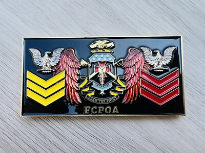 USS Michael Murphy DDG 112 FCPOA challenge Coin Glows In The Dark