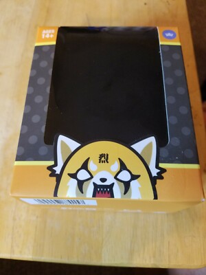Aggretsuko Action Vinyls   Ookami - 3.25   The Loyal Subjects Mystery Blackout