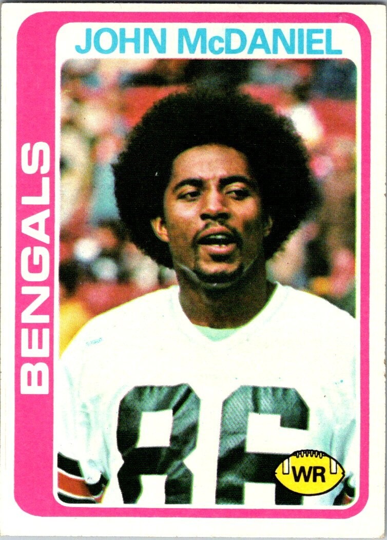 1978 Topps - #289 John McDaniel vg-ex
