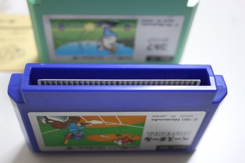 Baseball Nintendo Famicom Complete Japan Import US Seller NES Silver Box 1983 JP - Picture 8 of 17