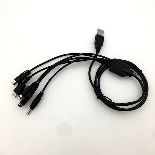 5in1 USB Charger Charging Cable Cord Adapter for Nintendo NDSL NDS NDSI XL 3DS - Picture 11 of 11