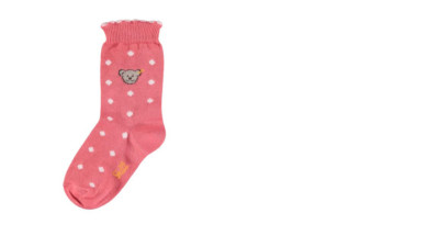  Steiff heartbeat socks / stockings, lobster polka dot size 98 - 116