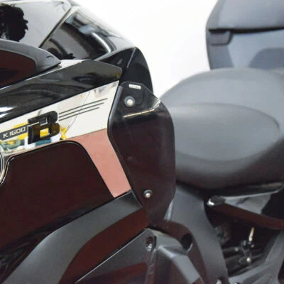 Déflecteurs ISOTTA Hauts Fumée Sombre pour BMW K 1600 B Bagger ABS Dtc 2017-2024 - Photo 1/2