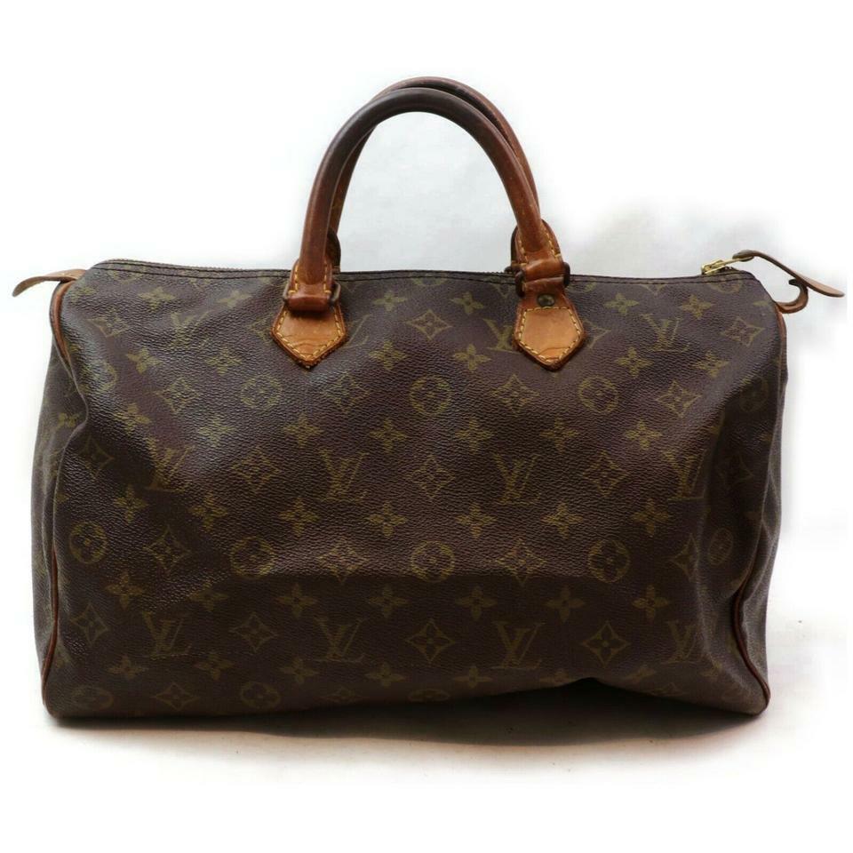 Louis Vuitton Monogram Speedy 35 Boston MM Bag 862666 | eBay