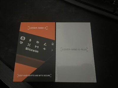 Ledger Nano X & S Plus Bundle - NEW - Sealed*