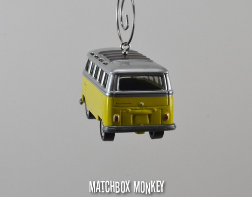 Custom 1/64 Volkswagen T1 T2 23 Window Bus Christmas Ornament VW Van Kombi Samba - Picture 7 of 8