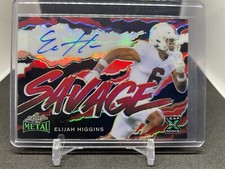 2023 LEAF METAL ELIJAH HIGGINS AUTO RC #1/10 SAVAGE S-EH2 CASE HIT CARDINALS