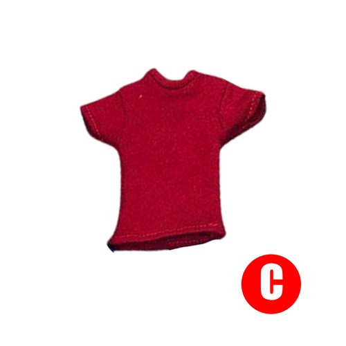 1/12 Short Sleeve T-shirt Tops Clothes Fit 6inch HT Male Action Figure Model Toy - Picture 17 of 27