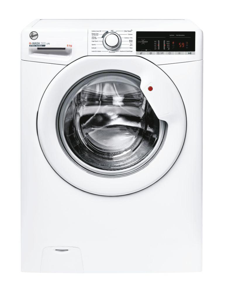 Hoover H3W 48TE-11 H-WASH 300 LITE Lavatrice 8 Kg, 1400 Giri, CLASSE...