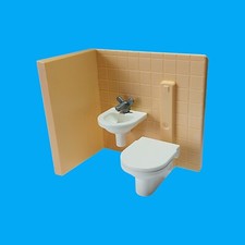 Playmobil - Wand mit Toilette WC und Waschbecken - aus Almhütte 5422