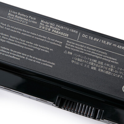 Batterie 5200mAh Pour Toshiba Satellite C650 L750 Série - Modèle PA3817U-1BRS, 10.8V, Remplacement Facile - 4