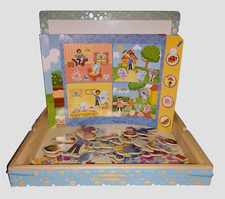 Melissa  Doug BLUE'S CLUES  YOU Magnetic Board Wooden Playset 48 Total Pieces