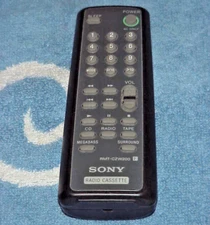 SONY RMT-CZW200 - Radio Cassette CFD-ZW200, CFD-ZW200S