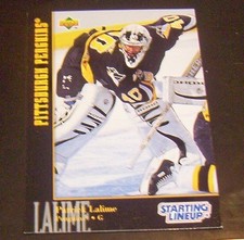 PATRICK LALIME (GOALIE-PENGUINS) SLU CARD