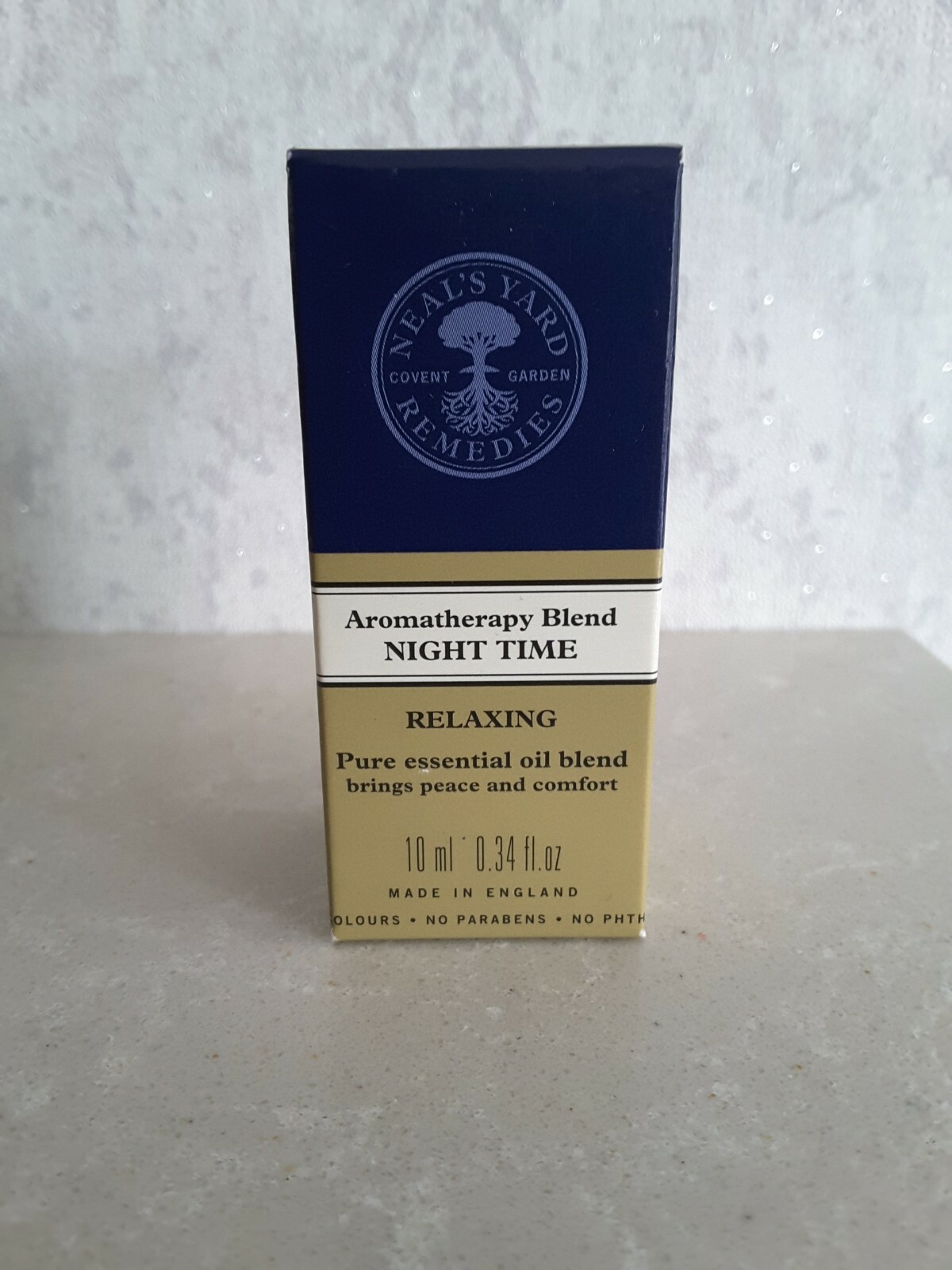 Neal's Yard Remedies NIGHT TIME Aromatherapy Blend Boxed Essential Oil 10ml