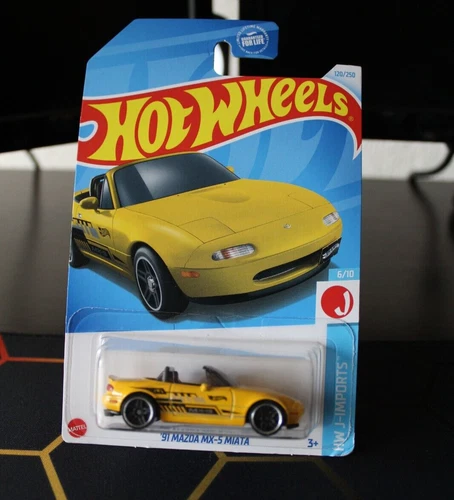 Matchbox Hot Wheels '91 Mazda MX-5 Miata HW J-Imports 6/10
