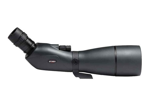 ED Angled Spotting Scope= Styrka Strong S7 15-45 x 65 + Case KIT (UK Stock) BNIB - Picture 2 of 24