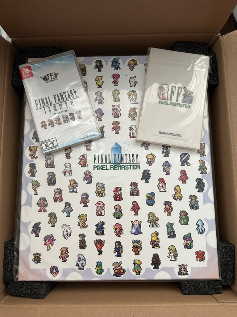 Nintendo Switch FINALFANTASY I II III IV V VI COLLECTION Amazon.com: FINAL FANTASY I-VI Collection Anniversary Edition