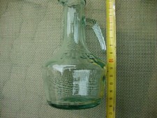 VINTAGE SMALL GLASS DECANTER PUGET HEIGHT 14 CMS 