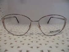 Luxottica Avant Garde Norma Plum Burst Vintage 80's Womens Eyeglasses TF18