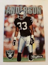 1992 SkyBox Impact Football Card #130 Eddie Anderson Raiders NmMt Free Ship!