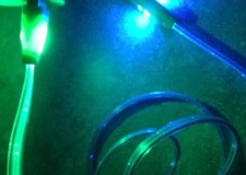 50 Lot LED LIGHT CHANGE 3ft data sync charger cables FOR Samsung Galaxy s6 s7 LG