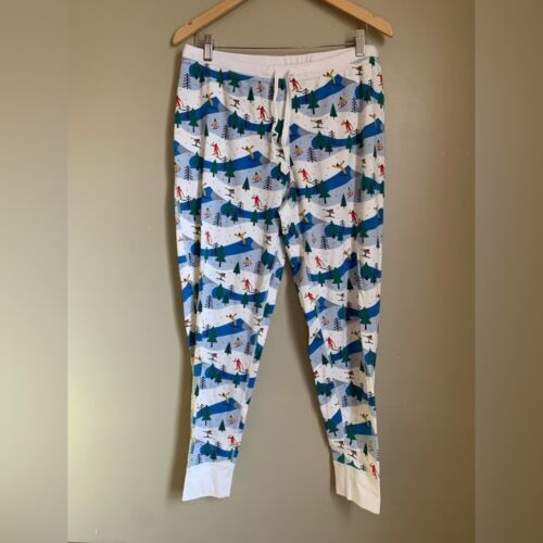 Hanna Anderson pj pajamas bottomsSki snow apres winter size XL