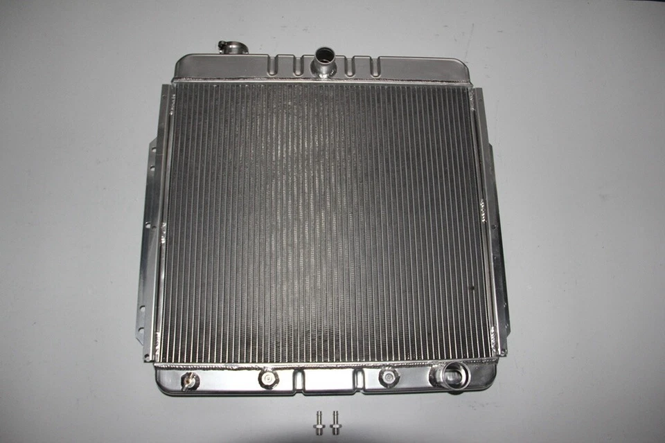 Алюминиевый 3-рядный радиатор KKS для 1953 54 55 56 Ford F-100 пикапа Chevy V8 - Изображение 2 из 4