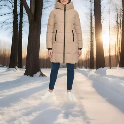 Calvin Klein Women's Oxford Puffer Jacket,   M Women's Coat