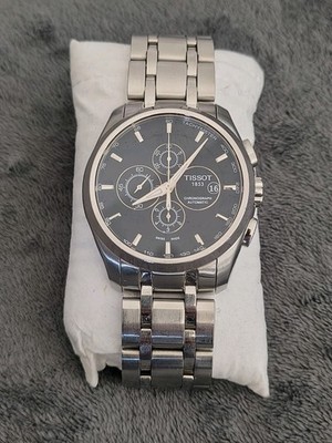 Herren Tissot Couturier Chronograph Chrono Automatik Automatic Uhr 43mm Full Set