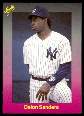 1989 Classic Travel Deion Sanders Rookie #200