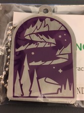 Geocaching Trackable - Unactivated Trackable-7 Wonders-Northern Lights