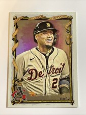 2023 Topps Allen & Ginter Javier Baez Silver Portrait #166 Detroit Tigers