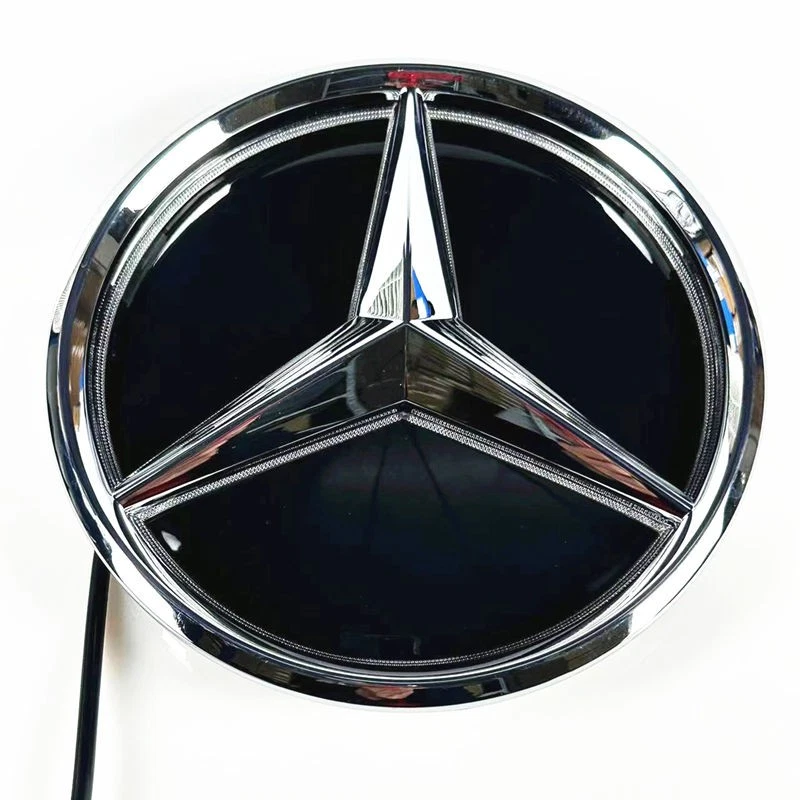 Fit For A-Class W177 W205 2019-2022 Front Grille Mirror Star Emblem LED Light - Image 4 of 4