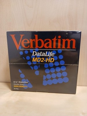 Disketten 5 1/4 Data Life MD2-HD NEU Sealed Floppy Disc 10Stück