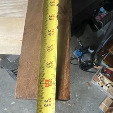 Black Walnut Cut Board Woodworking Lumber Approx. 32" x 3" x 1" Piece