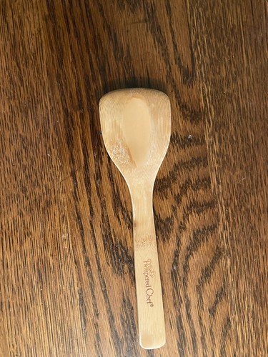 Pampered Chef Wooden Bamboo Spoon 8 In