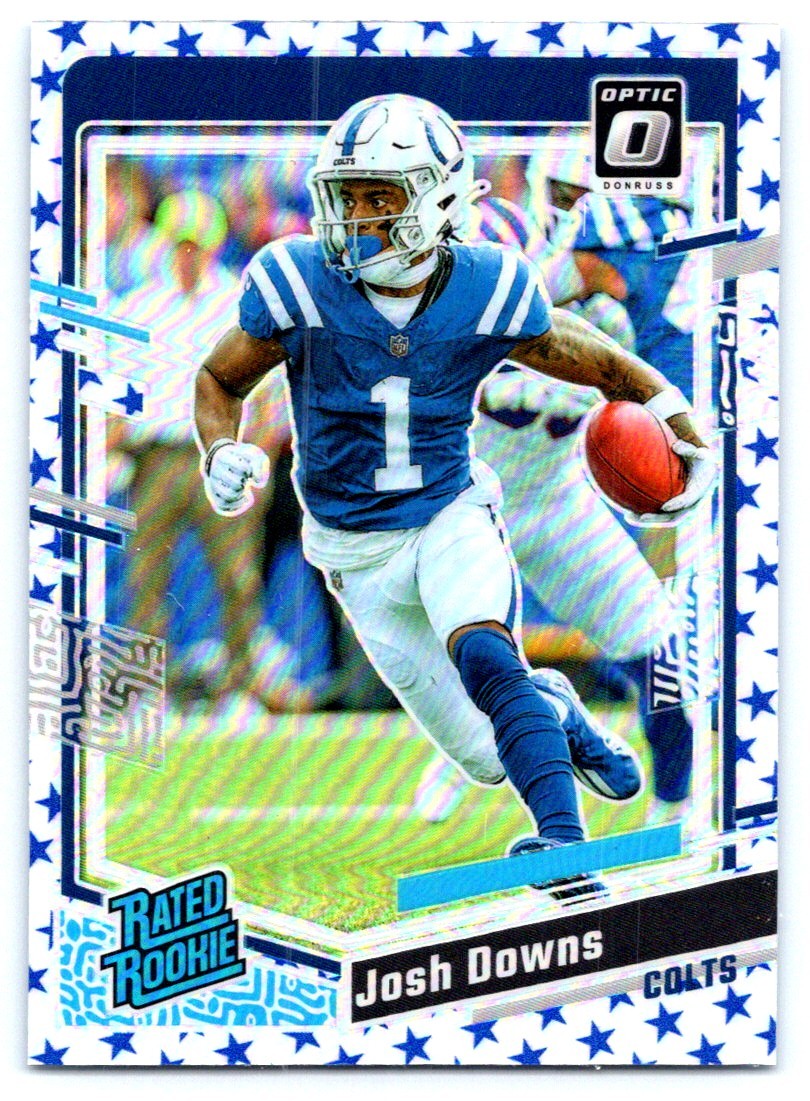 2023 Donruss Optic Josh Downs #248 Stars RC