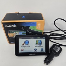 Garmin Nuvi 40 LM GPS Car Navigation Unit Tested  Works FREE LIFETIME MAPS