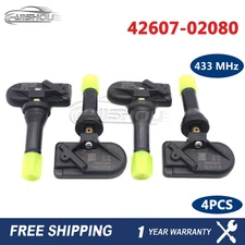 Set of 4 42607-02080 TPMS Tire Pressure Sensor For Toyota Corolla Levin/Hybrid