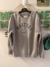 The Masters Augusta Crew Neck Pullover Sweatshirt Sweater Gray Men's XL ANGC