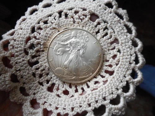 2021 AMERICAN SILVER EAGLE/ 1oz .999 Fine Silver /Toned