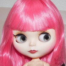 NEO ICY BLYTHE DOLL ARTICULATED BODY HOT PINK HAIR EYES CHANGE 4 COLORS  HANDS
