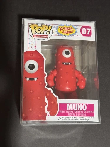 FUNKO POP TELEVISION YO GABBA GABBA #07 MUNO VAULTED VINYL FIGURE