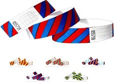 Pack de eventos pulseras Tyvek neón