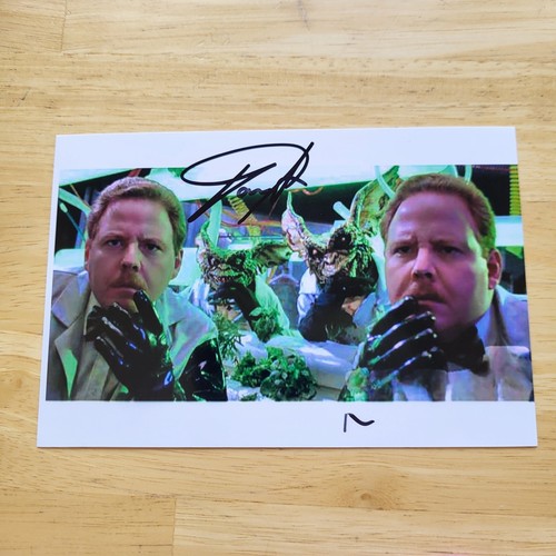 Dan Stanton Gremlins 2 Hand Signed 4x6 Autograph