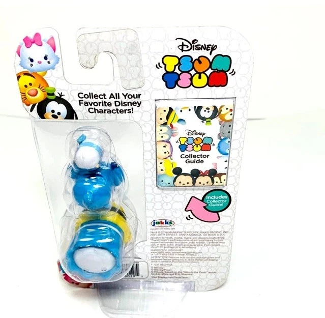 Disney Tsum Tsum Paquete de 3 Figuras Stack'em Serie 1 Donald Stitch y Alice Foto 2 de 4
